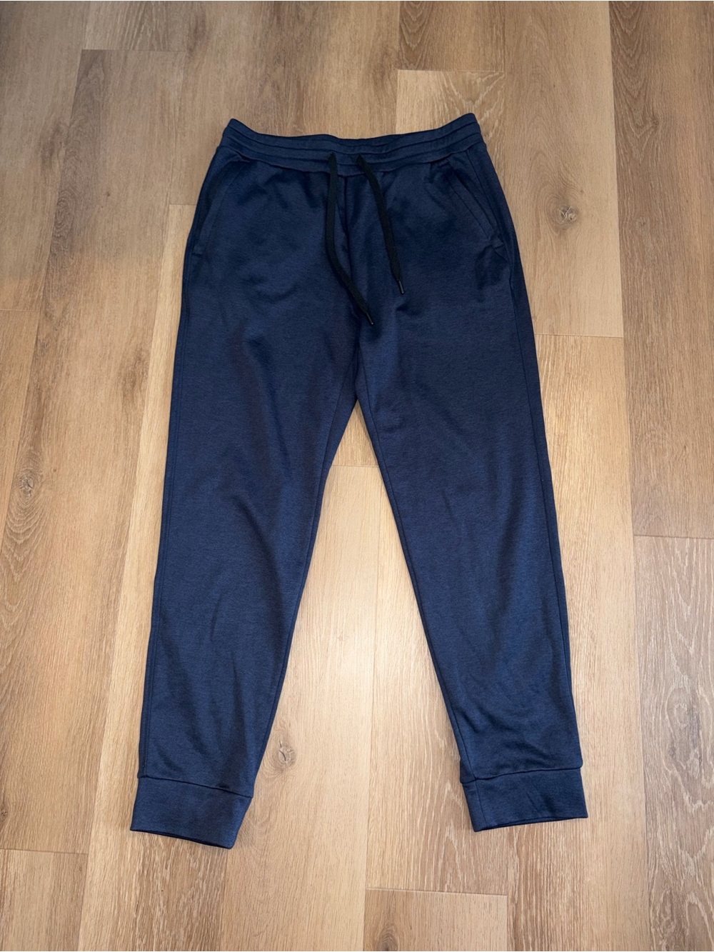 32 Degrees Men’s Jogger Sweatpants Size M Navy Blue Drawstring Athletic Pants